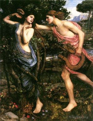 John William Waterhouse œuvres - Apollon et Daphné FR