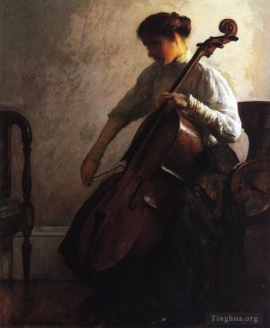 Joseph Rodefer DeCamp œuvres - Le violoncelliste