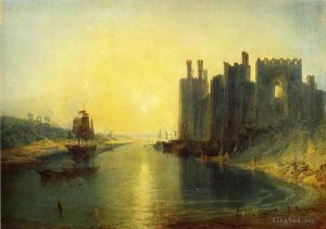 Joseph Mallord William Turner œuvres - Château de Caernarvon