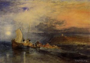 Joseph Mallord William Turner œuvres - Folkestone depuis la mer