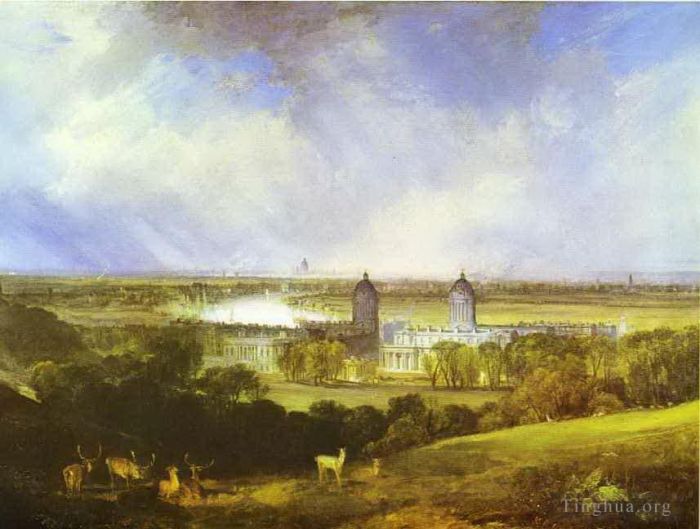 Joseph Mallord William Turner Peinture à l'huile - Londres Turner