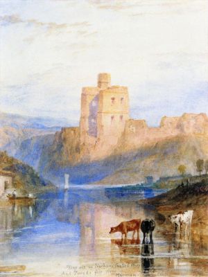 Joseph Mallord William Turner œuvres - Château de Norham sur le Tweed Turner