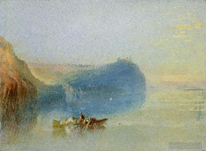 Joseph Mallord William Turner Peinture à l'huile - Scène sur la Loire Turner