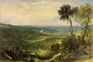 Joseph Mallord William Turner œuvres - La vallée d'Ashburnham