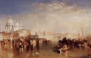 Joseph Mallord William Turner œuvres - Venise vue du canal de la Giudecca Turner