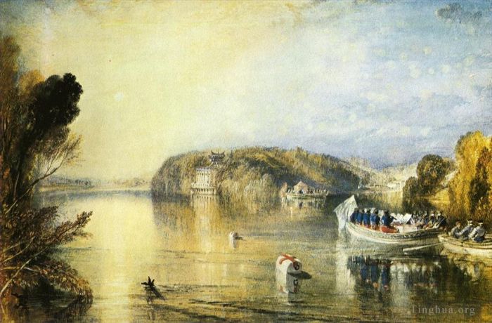 Joseph Mallord William Turner Peinture à l'huile - Eau de Virginie