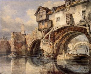 Joseph Mallord William Turner œuvres - Pont gallois à Shrewsbury
