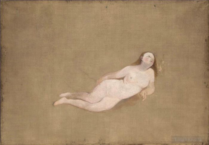 Joseph Mallord William Turner Types de peintures - Deux tourneurs nus couchés