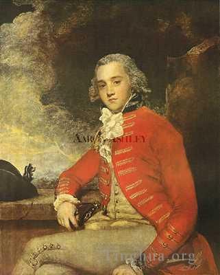 Sir Joshua Reynolds Peinture à l'huile - Capitaine Bligh