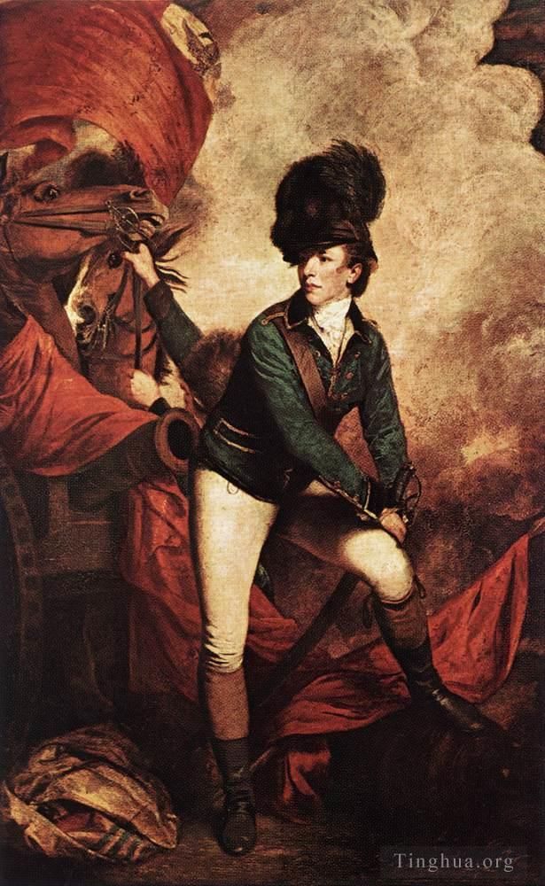 Sir Joshua Reynolds Peinture à l'huile - Général Sir Banastre Tarleton