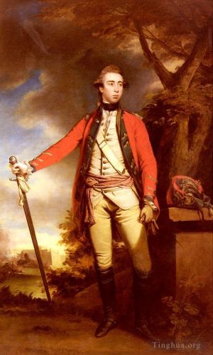 Sir Joshua Reynolds œuvres - Portrait de George Townshend Lord Ferrers