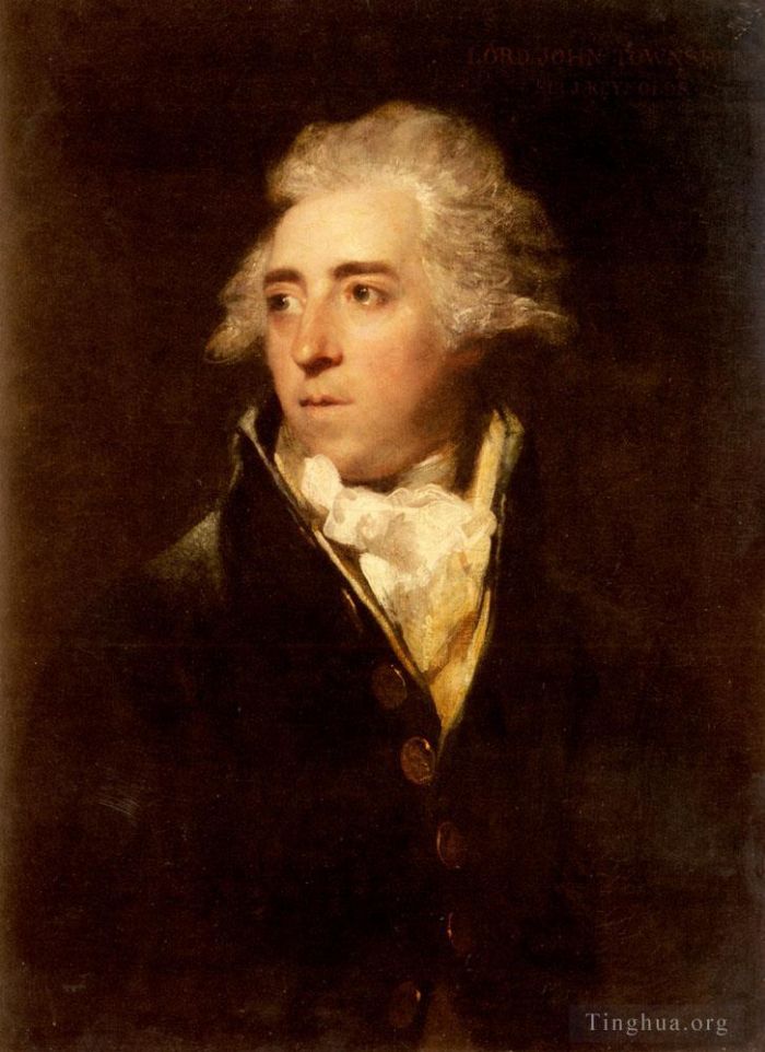 Sir Joshua Reynolds Peinture à l'huile - Portrait de Lord John Townshend