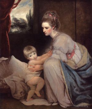 Sir Joshua Reynolds œuvres - Portrait de l'honorable Mme William Beresford