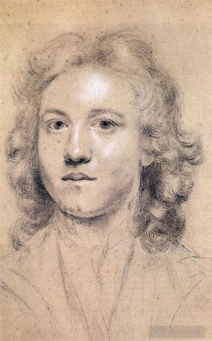 Sir Joshua Reynolds œuvres - Portrait de l'artiste âgé de dix-sept ans