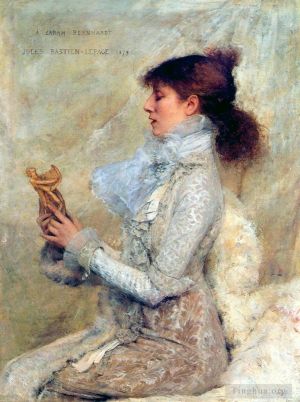 Jules Bastien-Lepage œuvres - Portrait de Sarah Bernhardt
