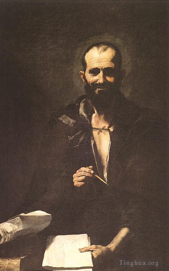 Giuseppe Ribera Peinture à l'huile - Archimède