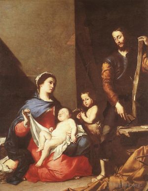Giuseppe Ribera œuvres - La Sainte Famille