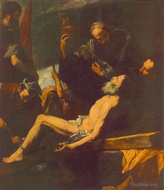 Giuseppe Ribera Peinture à l'huile - Le martyre de saint André