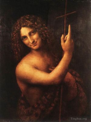 Léonard de Vinci œuvres - Saint Jean-Baptiste