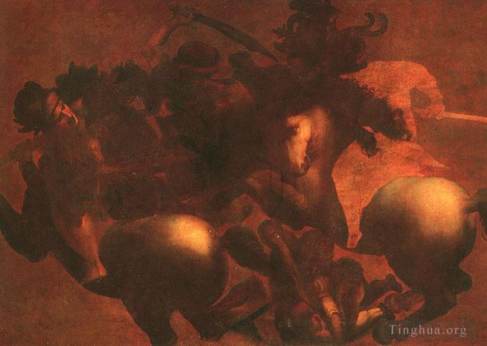 Léonard de Vinci Types de peintures - Bataille d'Anghiari