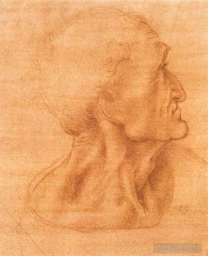 Léonard de Vinci œuvres - Etude pour la Cène de Judas
