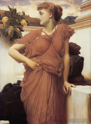 Frederic Leighton œuvres - A la Fontaine