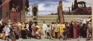 Frederic Leighton œuvres - Madone de Cimabues