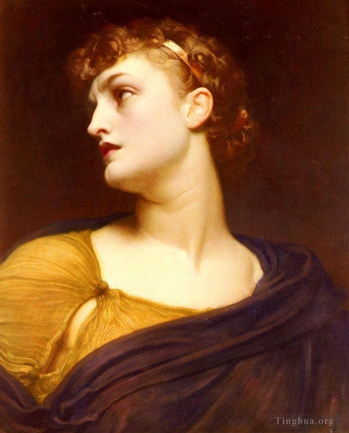Frederic Leighton Peinture à l'huile - Frédéric Antigone