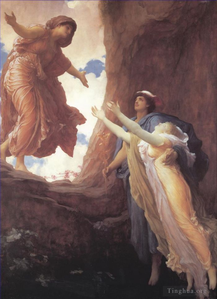 Frederic Leighton Peinture à l'huile - Le retour de Perséphone