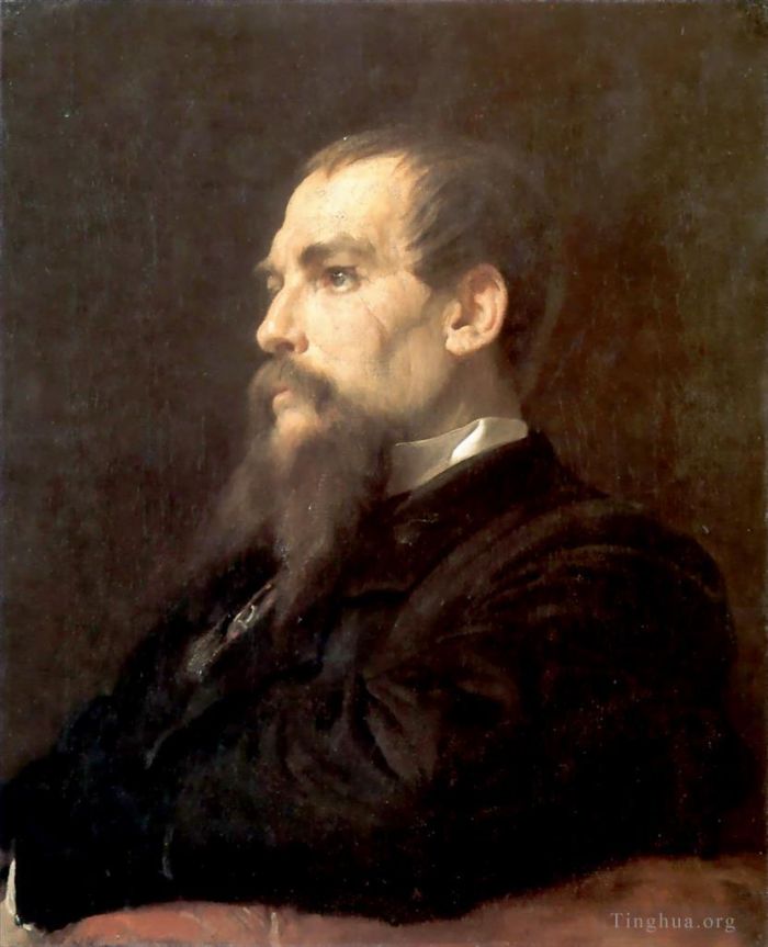 Frederic Leighton Peinture à l'huile - Richard Burton 1875