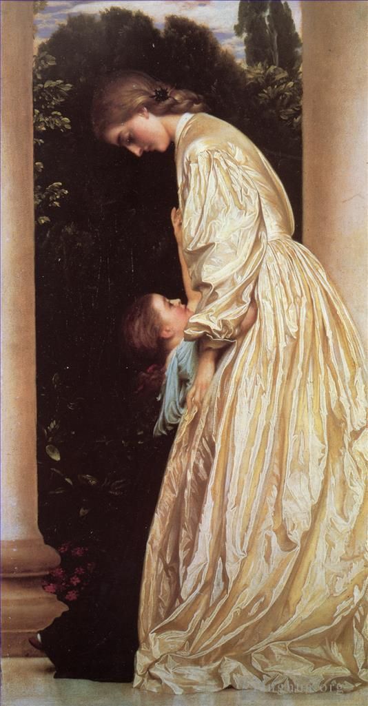 Frederic Leighton Peinture à l'huile - Sœurs