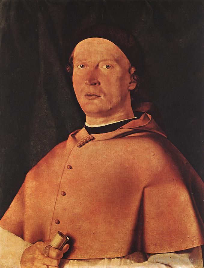 Lorenzo Lotto Peinture à l'huile - Mgr Bernardo de Rossi
