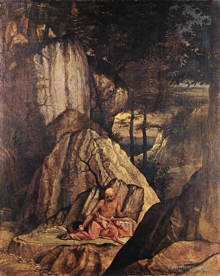 Lorenzo Lotto Peinture à l'huile - Saint Jérôme pénitent