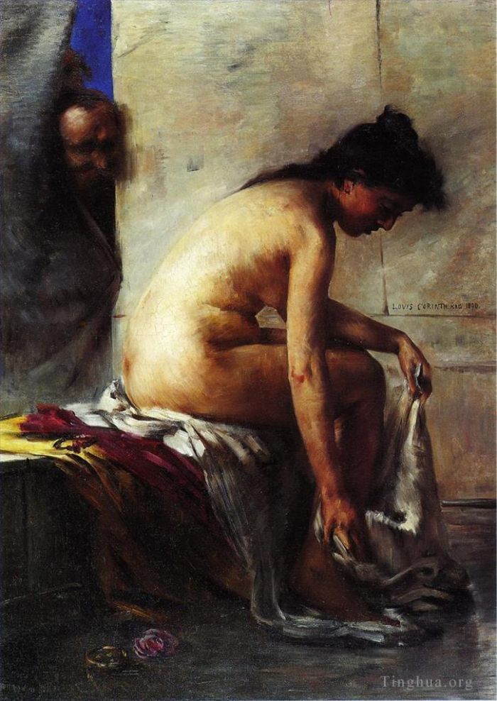 Lovis Corinth Peinture à l'huile - Susanna et les aînés Deuxième version