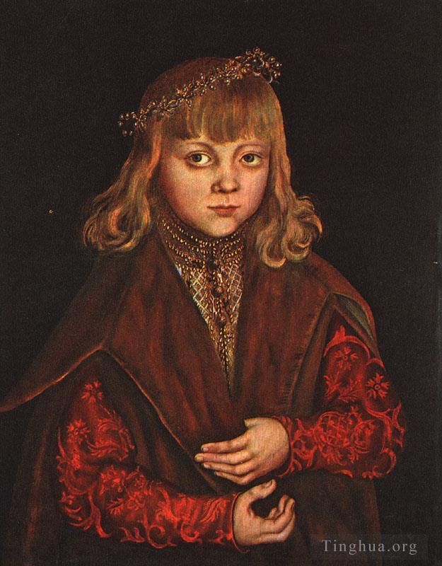Lucas Cranach the Elder Peinture à l'huile - Un prince de Saxe