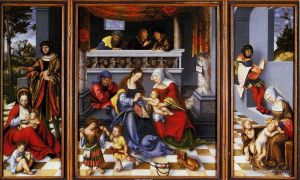 Lucas Cranach the Elder œuvres - Autel de la Sainte Famille