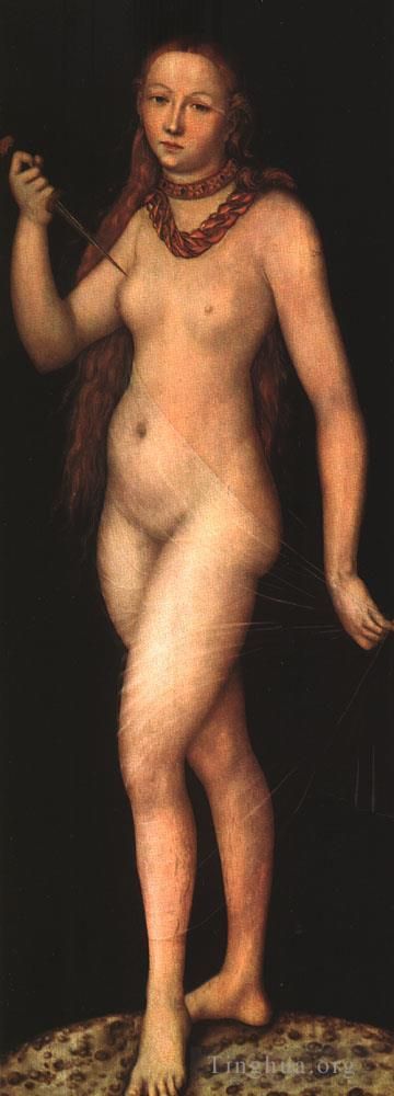 Lucas Cranach the Elder Peinture à l'huile - Lucrèce