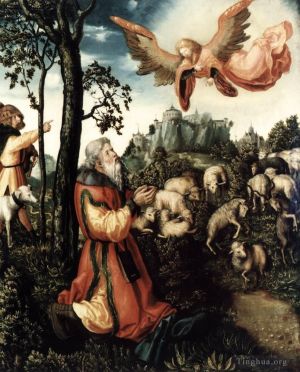 Lucas Cranach the Elder œuvres - L'Annonciation à Joachim