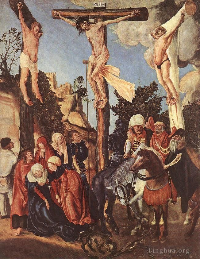 Lucas Cranach the Elder Peinture à l'huile - La Crucifixion