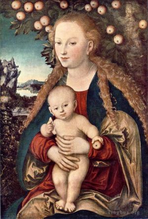 Lucas Cranach the Elder œuvres - Vierge à l'Enfant