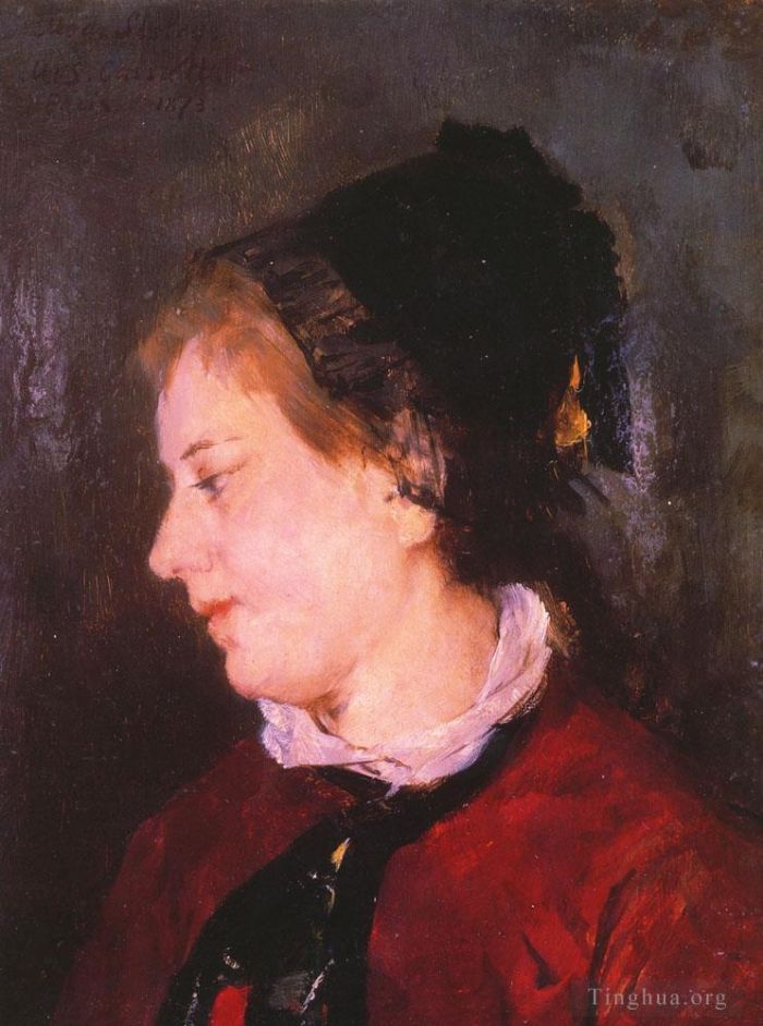Mary Stevenson Cassatt Peinture à l'huile - Portrait de Madame Sisley