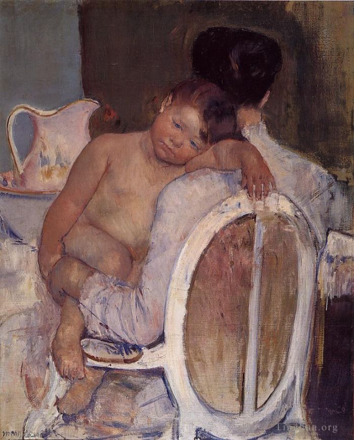 Mary Stevenson Cassatt Types de peintures - Mère tenant un enfant dans ses bras