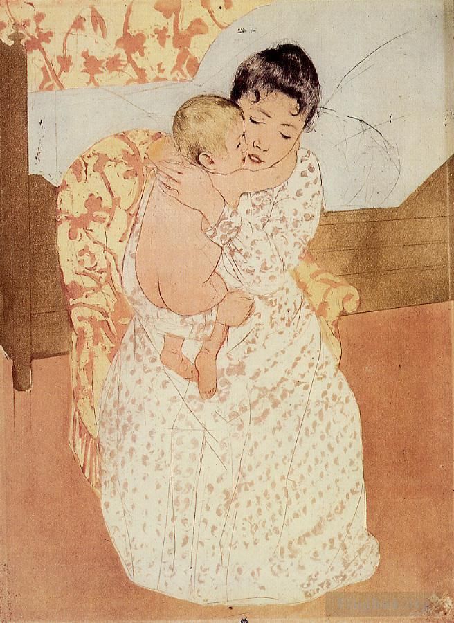 Mary Stevenson Cassatt Types de peintures - Enfant nu