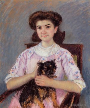 Mary Stevenson Cassatt œuvres - Portrait de Marie Louise Durand Ruel