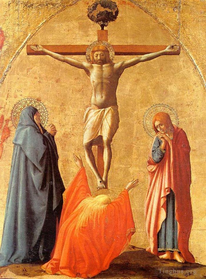 Masaccio Types de peintures - Crucifixion
