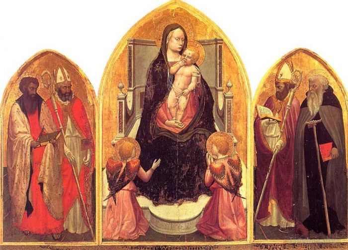 Masaccio Types de peintures - Triptyque de la Saint-Jean
