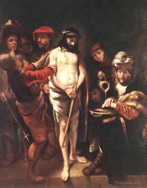 Nicolaes Maas œuvres - Le Christ devant Pilate