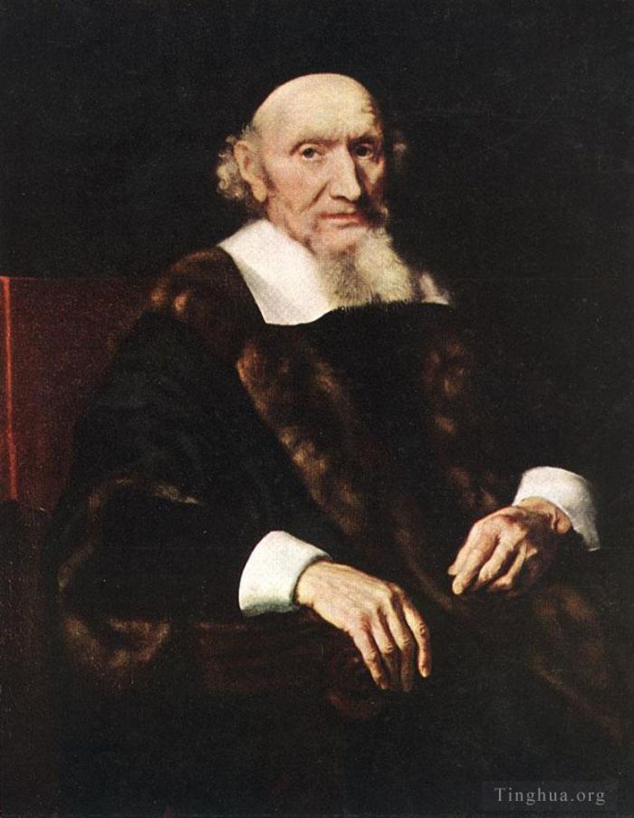 Nicolaes Maas Peinture à l'huile - Portrait de Jacob Voyage