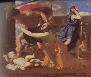 Nicolas Poussin œuvres - Le massacre des innocents