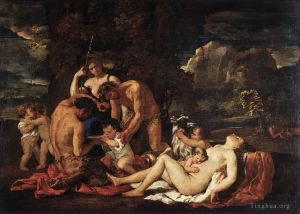 Nicolas Poussin œuvres - L'éducation de Bacchus